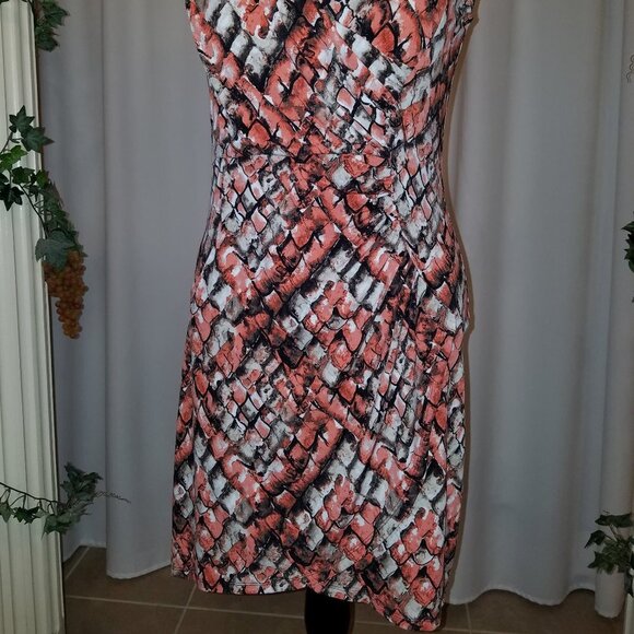 Worthington Snake like pattern dress Sz XL - Picture 4 of 4